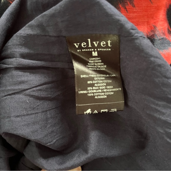 SALE!!Velvet by Graham and Spencer Multicolor Floral Dress NWT! Size M - Picture 5 of 5